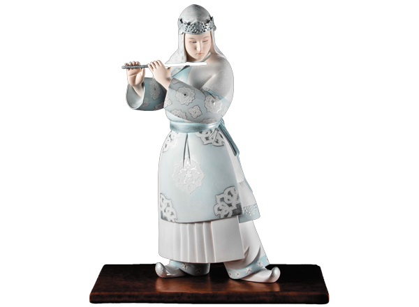 陶彫彩色「霧笛」